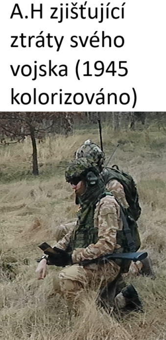 meme odkazující na Hitlera